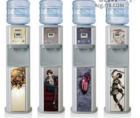「进击的巨人」推出奇葩商品 进击的补水兵团送上饮水机  