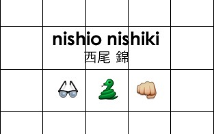 #东京食尸鬼# 用三个emojis表情代表东京食尸鬼里面的某个人物，形容的还算恰当吗？