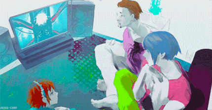 #东京食尸鬼# 第二季动画、第6集结尾ED动图。