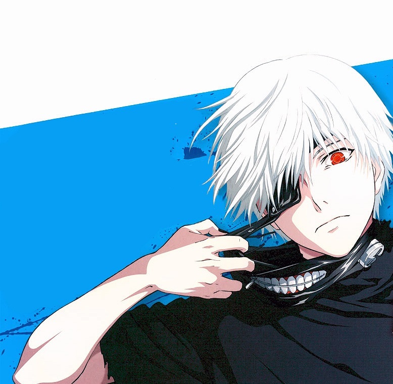 #东京食尸鬼# 东京喰种/东京食尸鬼PSV游戏化宣传图的金木截图，头像尺寸。