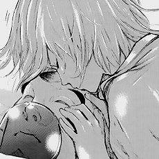 #东京食尸鬼# 铃屋什造和篠原大叔在漫画里面的几个感人瞬间。最后1P剧透+虐心，慎点！！