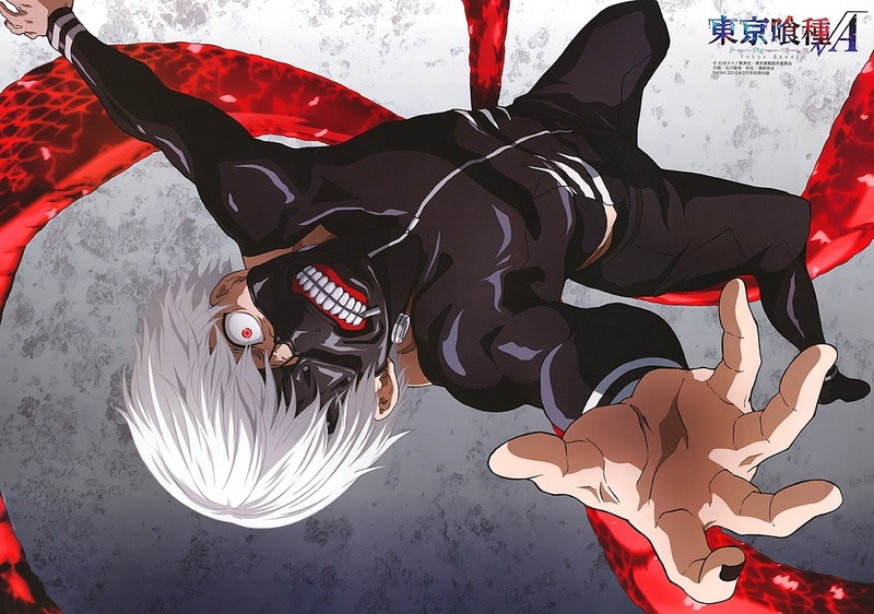 #东京食尸鬼# 送给大家的新年礼物。PASH！杂志3月号金木海报一张。