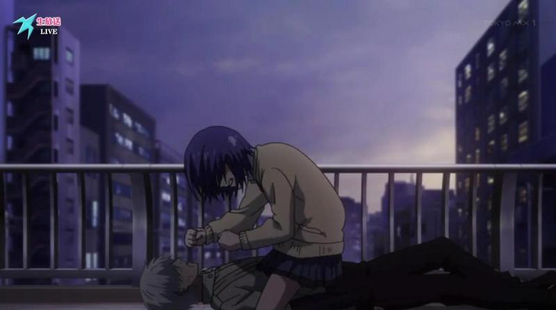 #东京食尸鬼# 和漫画一样的一幕。