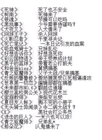 【一句话概括一部动漫】槽点有点多。。。