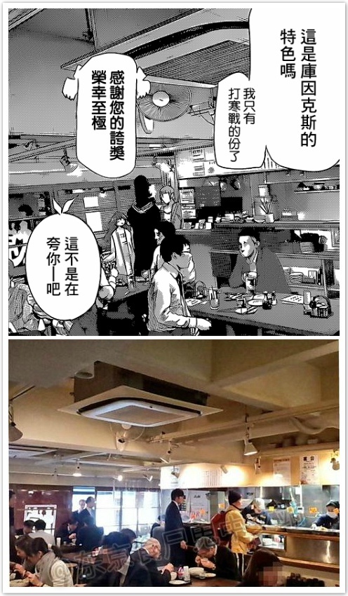 #东京食尸鬼# RE漫画第16话涉及到的餐厅，现实地点还原图分享。