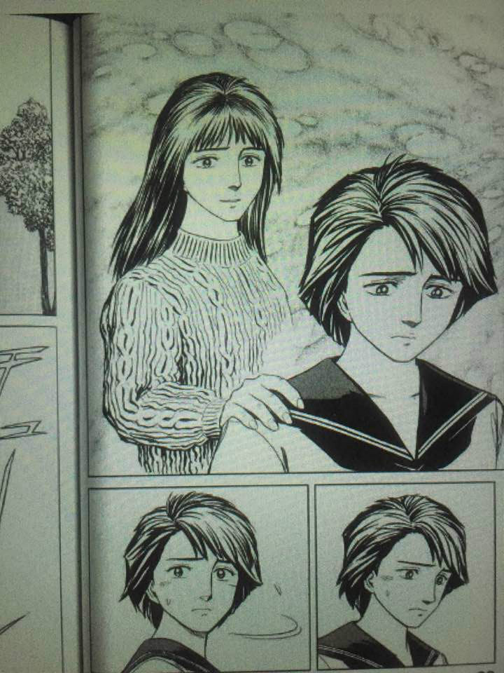 寄生兽的漫画和动画的人设果然是整容前和整容后。。。