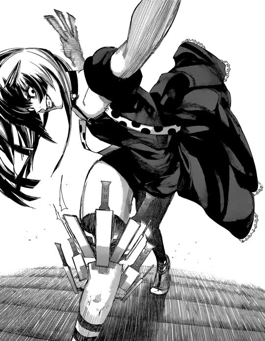 #东京食尸鬼# RE漫画第18话的什造 ，粉丝自上色。