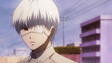 #东京食尸鬼# 动画第二季，第7集，董香和金木在天桥上谈话的动画、漫画对比图。