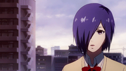 #东京食尸鬼# 动画第二季，第7集，董香和金木在天桥上谈话的动画、漫画对比图。