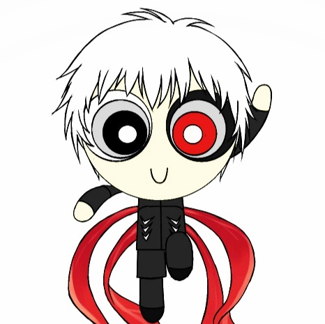 #东京食尸鬼# 头像尺寸飞天小喰种 这画风满满的都是童年回忆啊！！[嘻嘻]