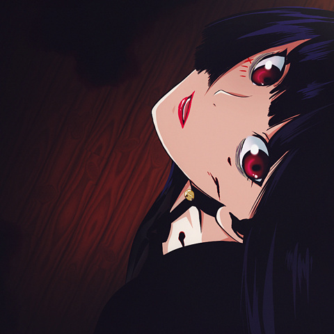 #东京食尸鬼# 铃屋什造在RE漫画第18话里面的女装图,粉丝自上色。头像尺寸。美哭了!!tum:akashizaya