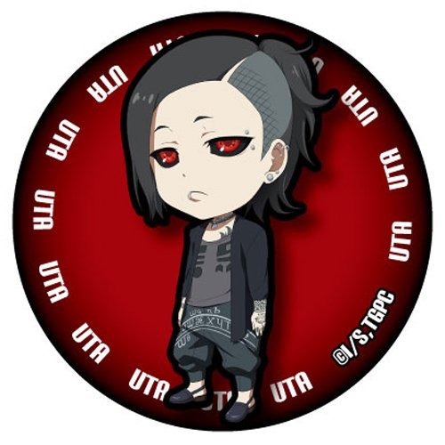 #东京食尸鬼# 官方周边（杯垫）的素材图。头像尺寸。每个都是萌萌哒！！