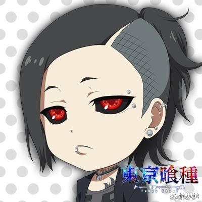 东京食尸鬼 官方头像 萌死辣~！