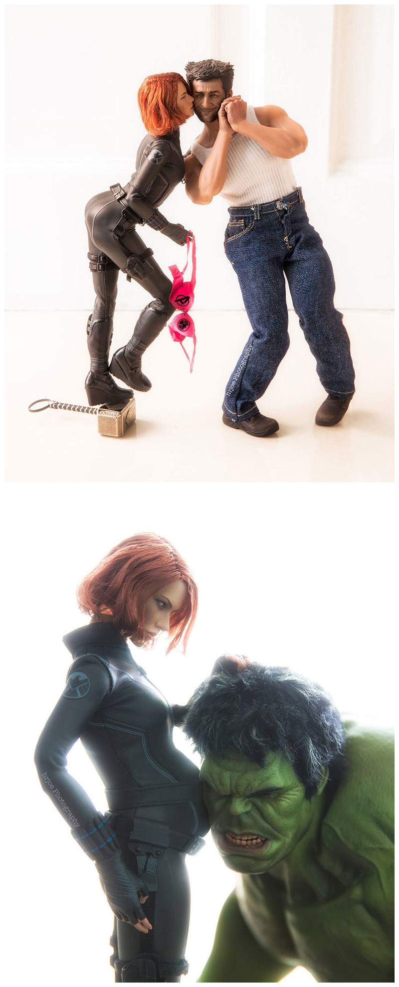 摄影师Edy Hardjo自导自拍的系列：“超级英雄的秘密生活”。脑洞大开，精彩纷呈，值得细细体会背后的故事，感觉不拯救世界的时候她们好寂寞……