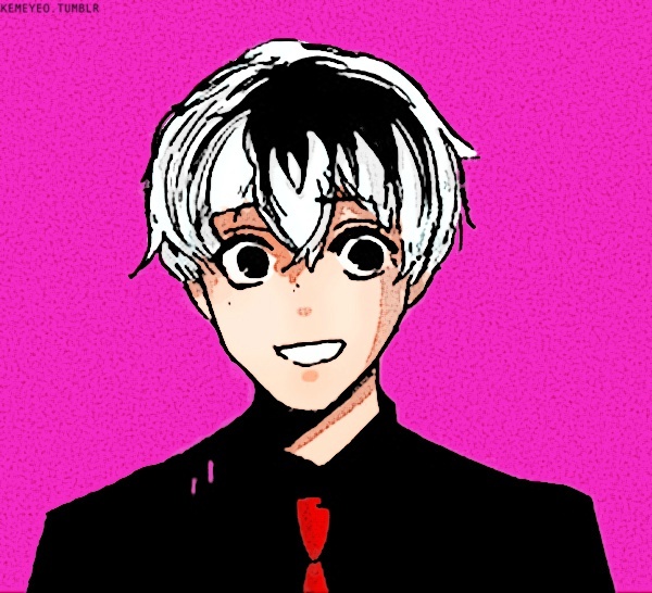 #东京食尸鬼# RE漫画的佐佐木头像，粉丝自上色。tum:kemeyeo