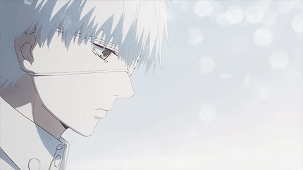 #东京食尸鬼# 终于你身影消失在人海尽头，才发现、笑着哭最痛。