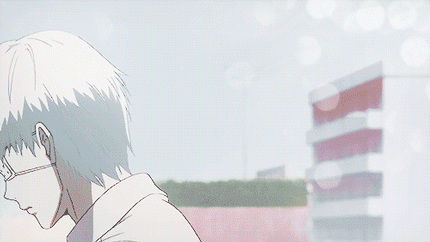 #东京食尸鬼# 终于你身影消失在人海尽头，才发现、笑着哭最痛。