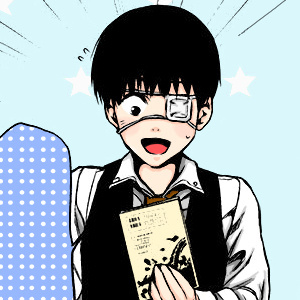 #东京食尸鬼# 金木研漫画形象粉丝自上色。头像尺寸。tum：kanae