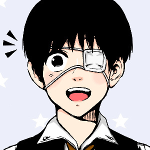 #东京食尸鬼# 金木研漫画形象粉丝自上色。头像尺寸。tum：kanae