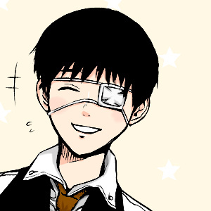 #东京食尸鬼# 金木研漫画形象粉丝自上色。头像尺寸。tum：kanae