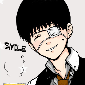 #东京食尸鬼# 金木研漫画形象粉丝自上色。头像尺寸。tum：kanae