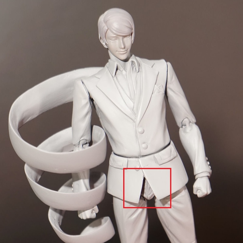 #东京食尸鬼# 月山习这款手办是超像可动公司出品的。顾名思义：超级想，可以动。预计今年秋天发售，暂时只有模型抢先图。可动不假，但是某些地方哪里像了？哪里像了？？原谅我那奇怪的关注点。。。