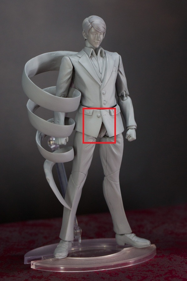 #东京食尸鬼# 月山习这款手办是超像可动公司出品的。顾名思义：超级想，可以动。预计今年秋天发售，暂时只有模型抢先图。可动不假，但是某些地方哪里像了？哪里像了？？原谅我那奇怪的关注点。。。