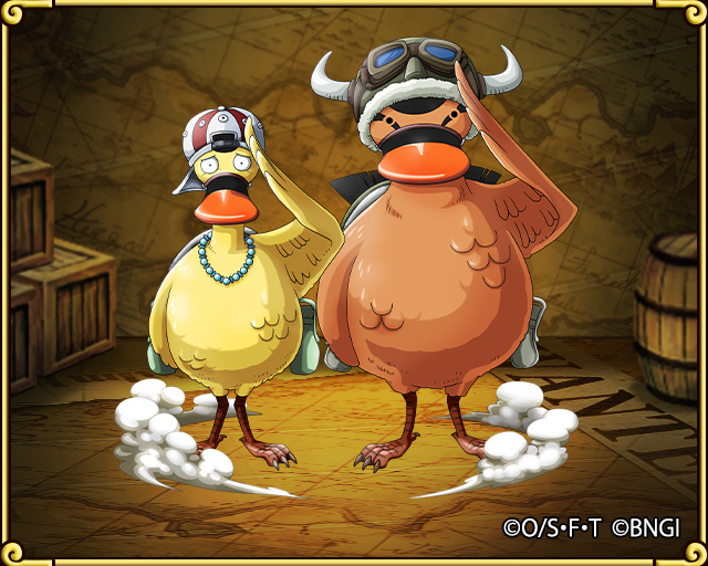 【海贼王】One Piece Treasure Cruise角色图鉴更新之超卡鲁鸭部队。