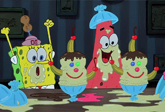 两个又萌又二的家伙～～酱紫的友谊棒棒哒～～