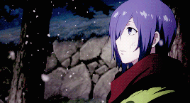 #东京食尸鬼# 感谢我不可以 住进你的眼睛 所以才能 拥抱你的背影