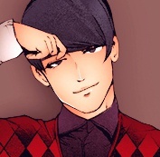 #东京食尸鬼# 月山习漫画人设截图，粉丝自上色。头像尺寸。tum:murasexual