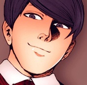 #东京食尸鬼# 月山习漫画人设截图，粉丝自上色。头像尺寸。tum:murasexual