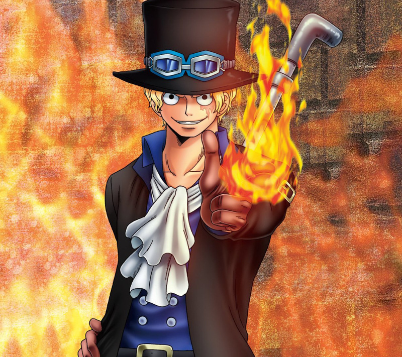 #海贼壁纸# 帅帅的萨波尼桑！