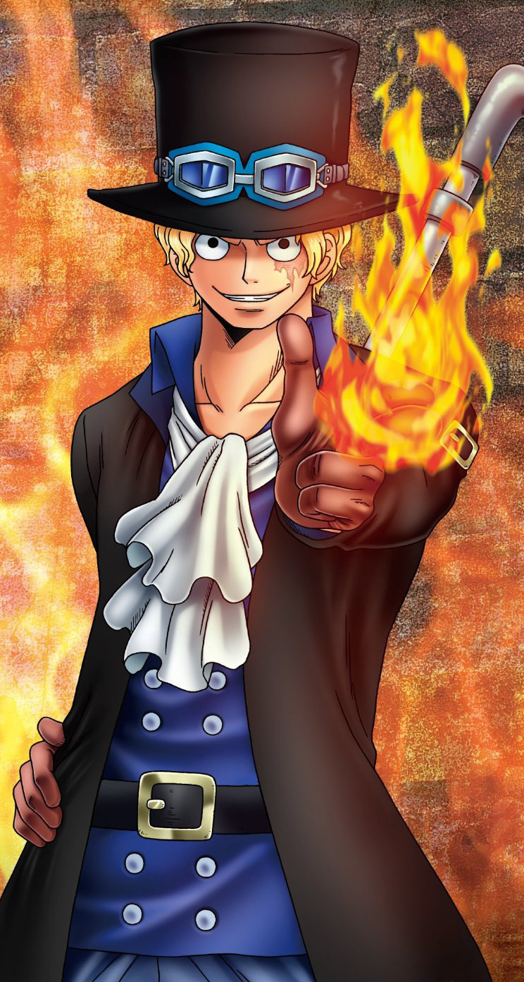 #海贼壁纸# 帅帅的萨波尼桑！