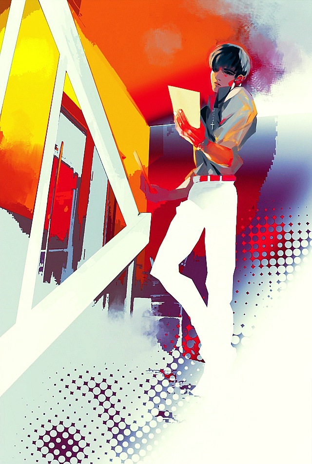 #东京食尸鬼# 第9集结尾ED图改图，手机壁纸尺寸。