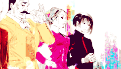 #东京食尸鬼# 动画第二季，1-9集结尾ED动图合集。你看的不是GIF动图，是钱。