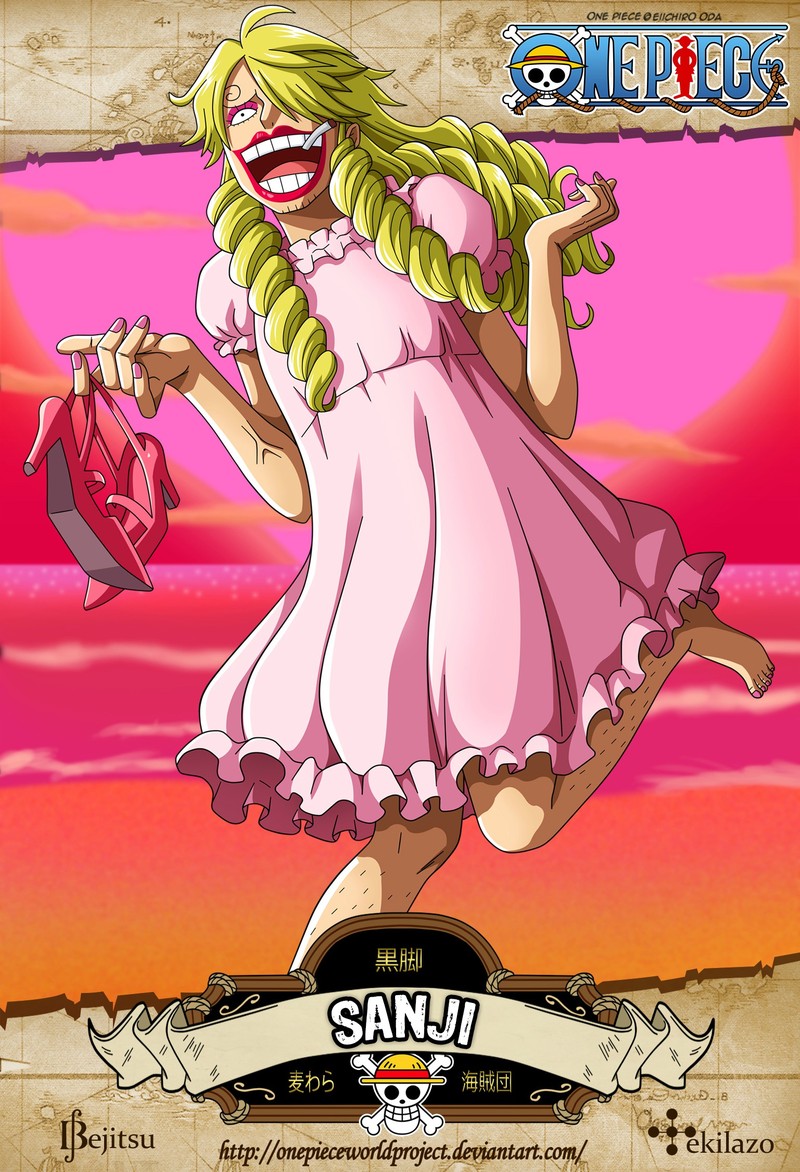 #海贼王#今天女生节，特奉上海贼九大男神祝广大女生海迷节日快乐！（By Onepieceworldproject）