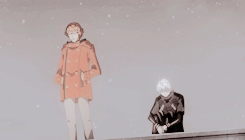 #东京食尸鬼# 虽然决定了要和大家一起努力 但仅此一次 我想独自努力试试