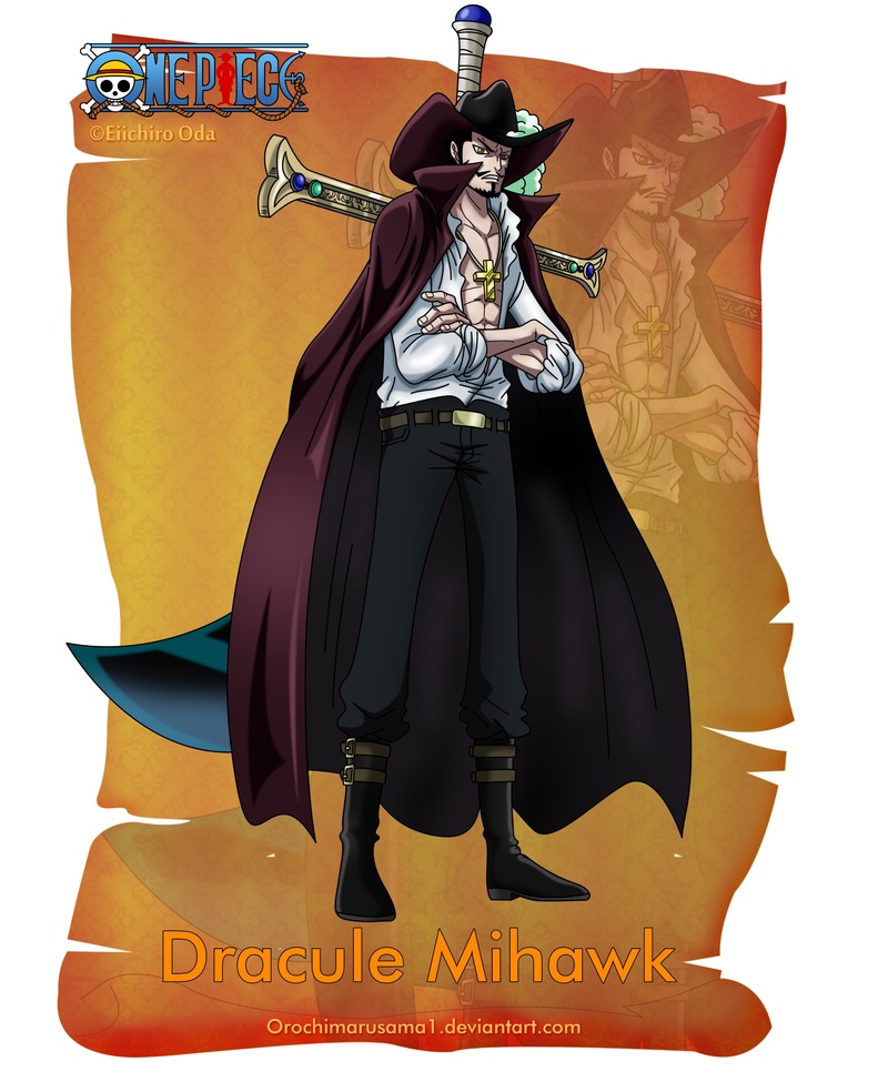 #海贼王#祝香克斯和鹰眼生日快乐！一个四皇，一个世界第一大剑豪，这对好基友一起生日也是很好的嘛！（By Orochimarusama1）