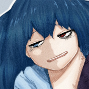 #东京食尸鬼# 米林才子漫画截图。粉丝自上色，头像尺寸。小才子也是颜艺帝啊！这里面就有几张图可以拿去做表情包，妥妥的！！