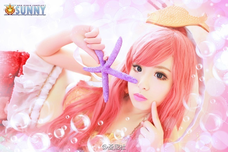 #桑尼社#海贼王Cosplay-白星公主 美腻[花心]