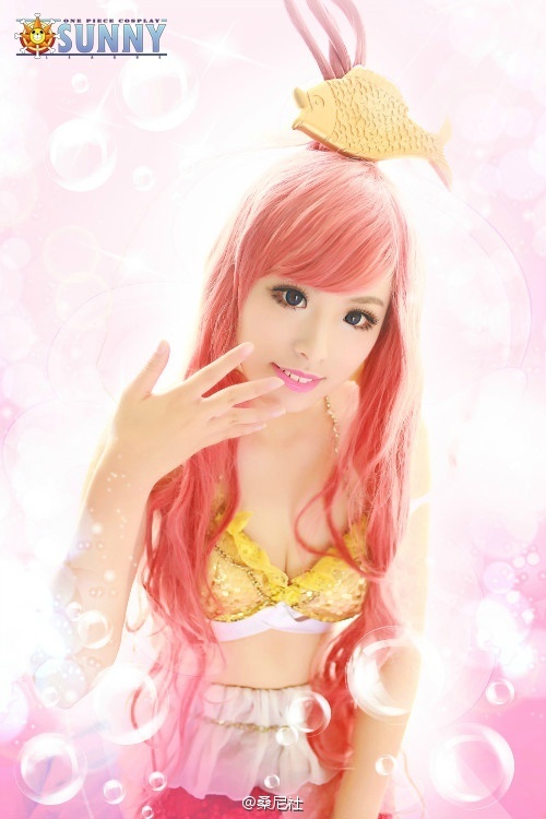 #桑尼社#海贼王Cosplay-白星公主 美腻[花心]
