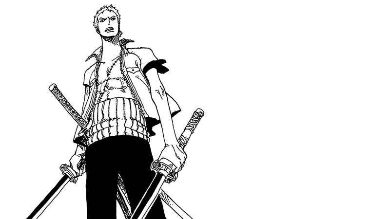 #海贼王#索隆各个时期形象图，你最喜欢哪一个？（By Zorobae）