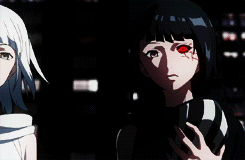 #东京食尸鬼# 有多少动画党到现在其实也不知道小黑小白是出来干嘛的？举个爪。。