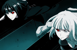 #东京食尸鬼# 有多少动画党到现在其实也不知道小黑小白是出来干嘛的？举个爪。。