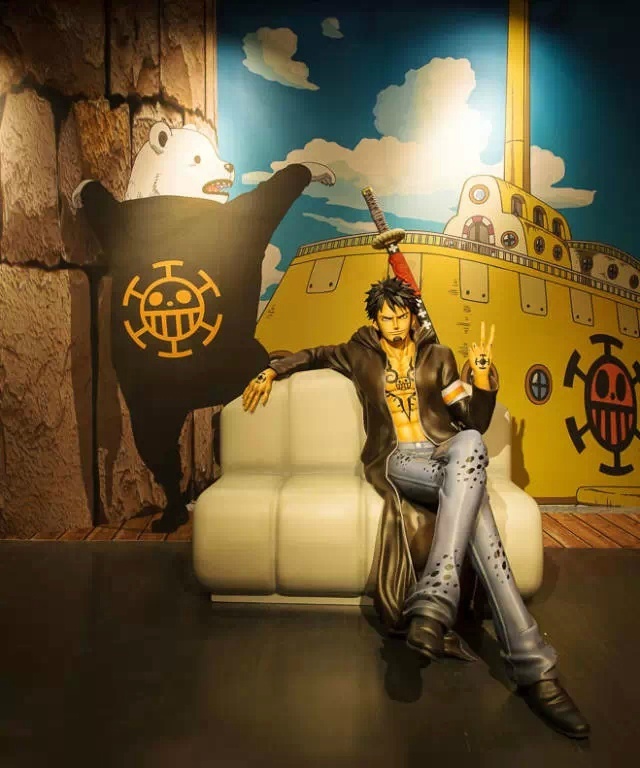 东京塔的海贼主题乐园中“罗”太帅啦[花心]