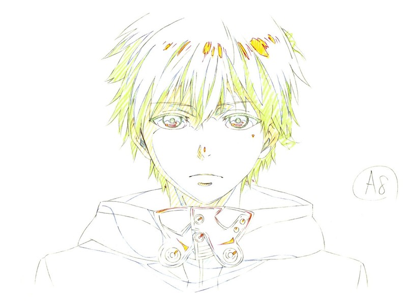 #东京食尸鬼# 第一季OP 最后一幕的动画原画分享。