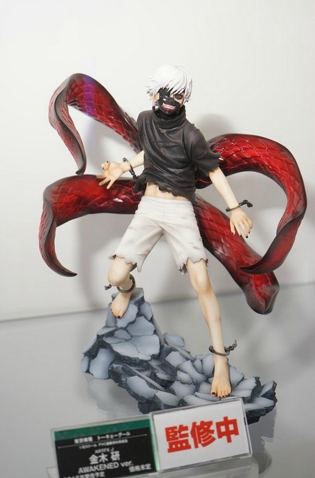 #东京食尸鬼# AJ2015现场展览的金木手办。制造商：株式会社 寿屋，尺寸：225mm，价格、发售日还未定。