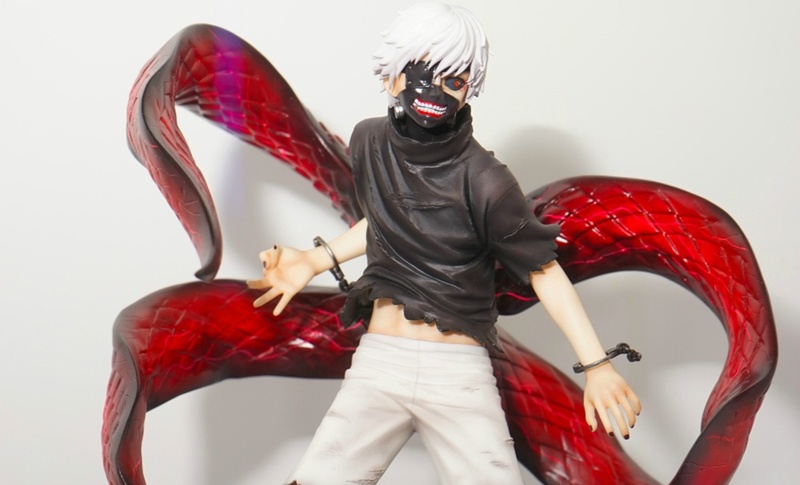 #东京食尸鬼# AJ2015现场展览的金木手办。制造商：株式会社 寿屋，尺寸：225mm，价格、发售日还未定。