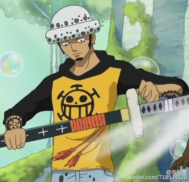 #海贼王# 早上起来看到这个差点笑喷了，感觉罗萌萌哒！（来自hopeless-stalker）